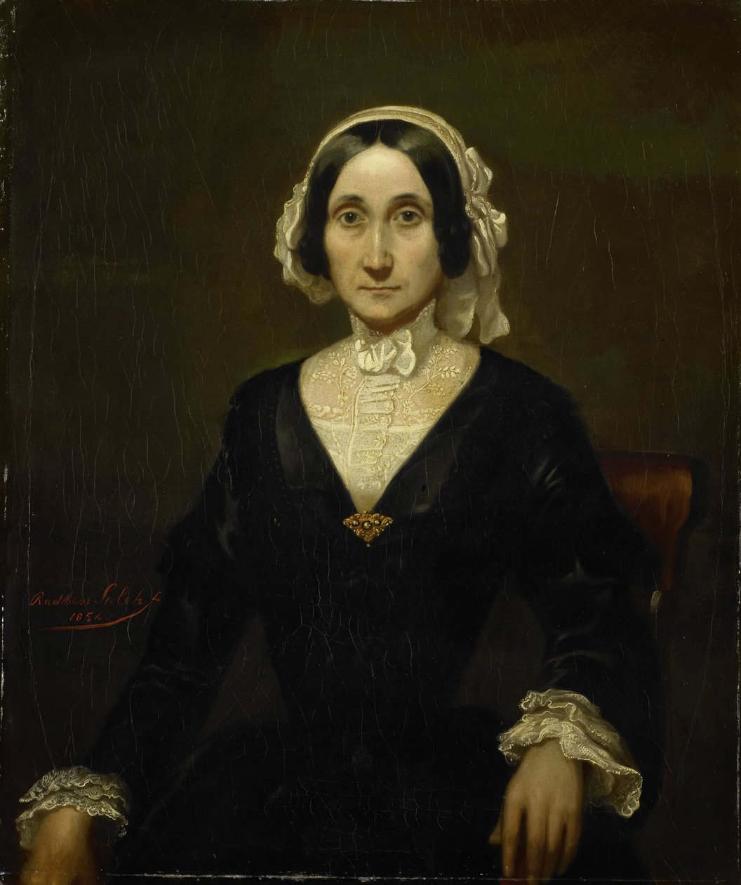 Portrait de Mme van Alphen - Raden Saleh