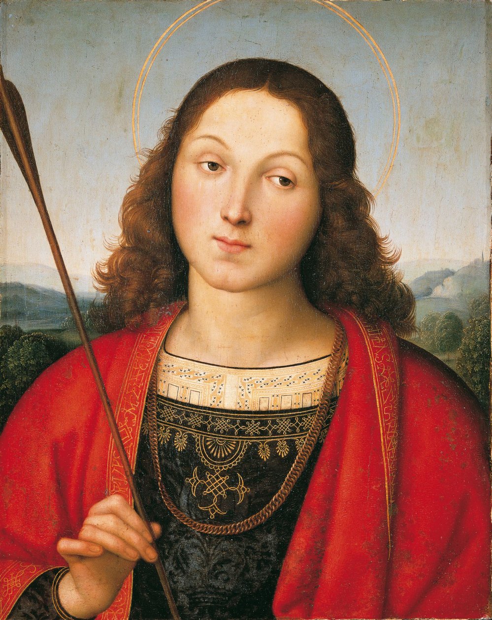 Saint Sébastien - Raffaello Sanzio Raphael
