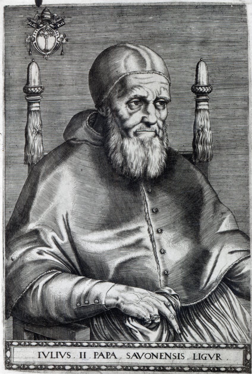 Pape Jules II - Raffaello Sanzio Raphael