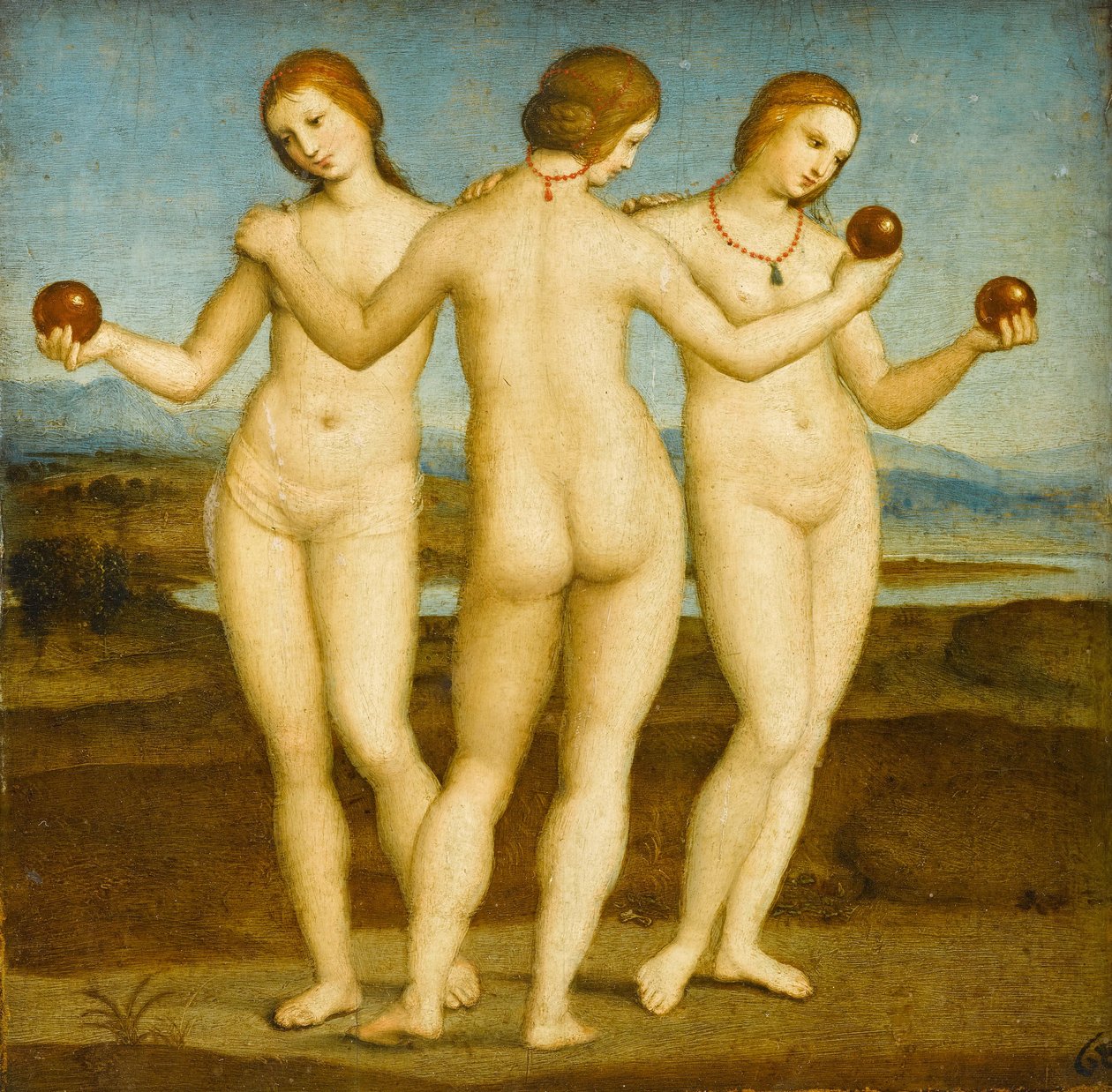 Les Trois Grâces - Raffaello Sanzio Raphael