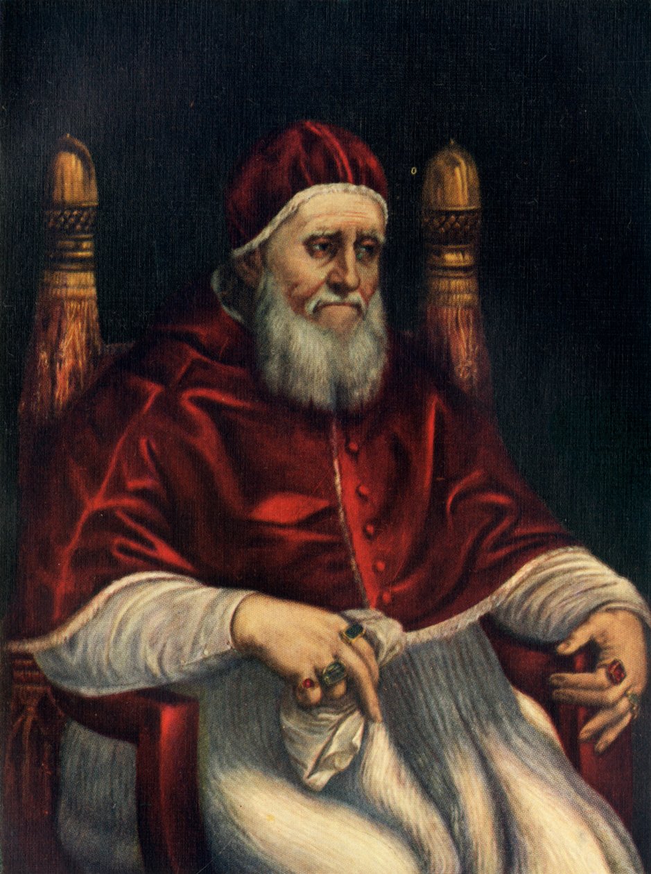 Pape Jules II, vers 1512, vers 1912 - Raffaello Sanzio Raphael