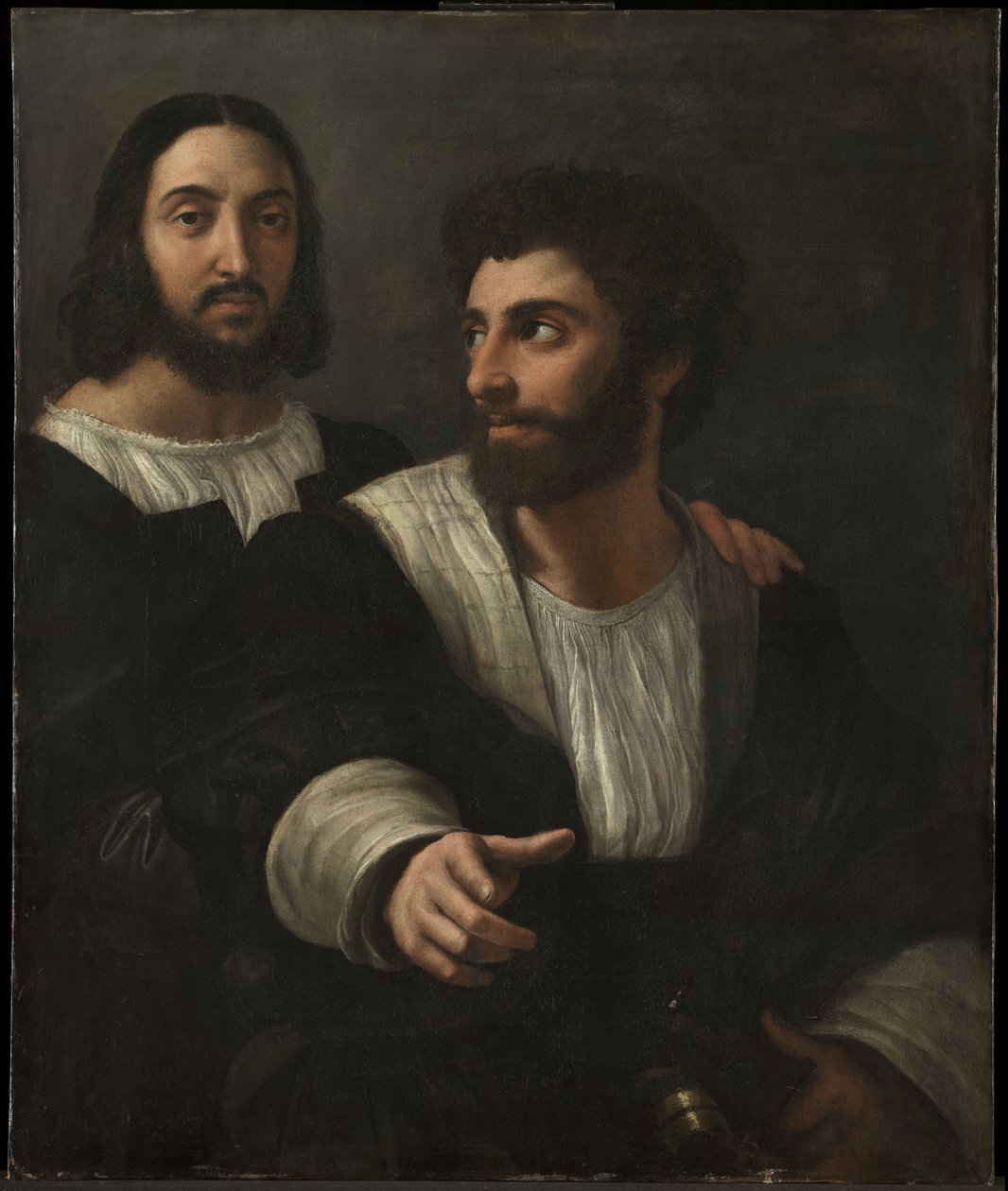 Autoportrait avec un ami Double Portrait, 1519 - Raffaello Sanzio Raphael