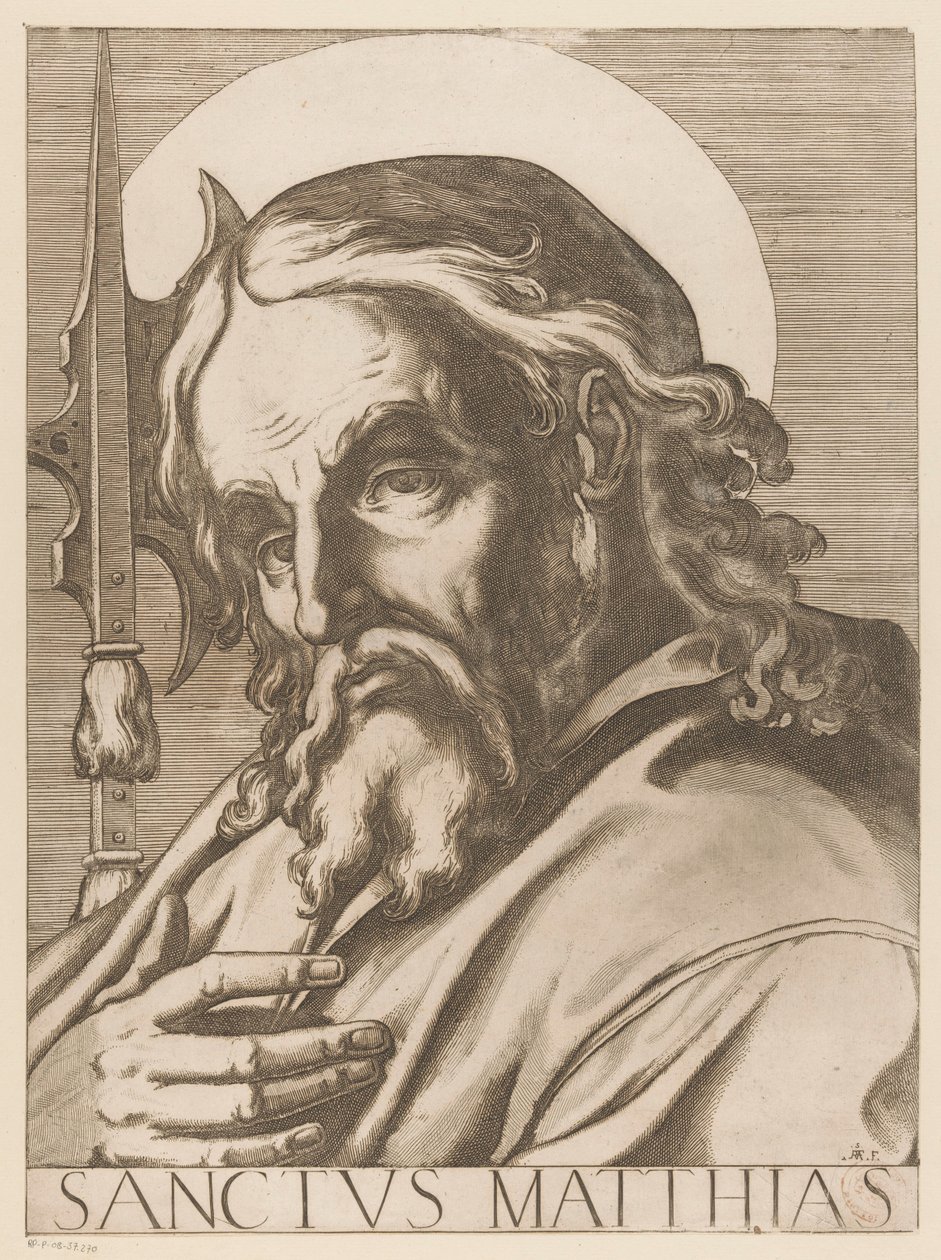 Saint Matthieu - Raffaello Schiaminossi