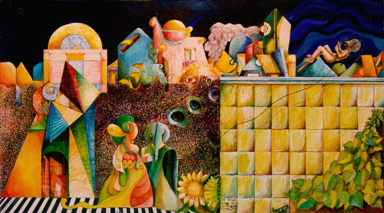 En haut au-dessus des hauts murs - Raimondo Gambino