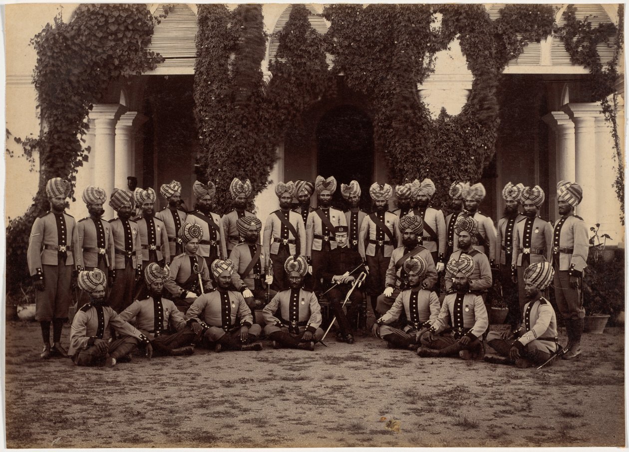 Détachement du bataillon de Bhopal à Indore - Raja Deen Dayal