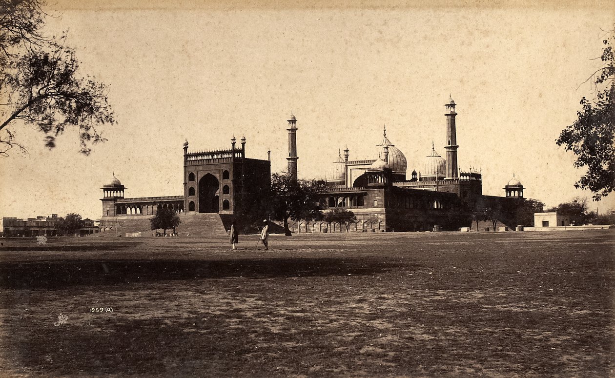 Mosquée Jama Masjid, Delhi, 1886 - Raja Deen Dayal