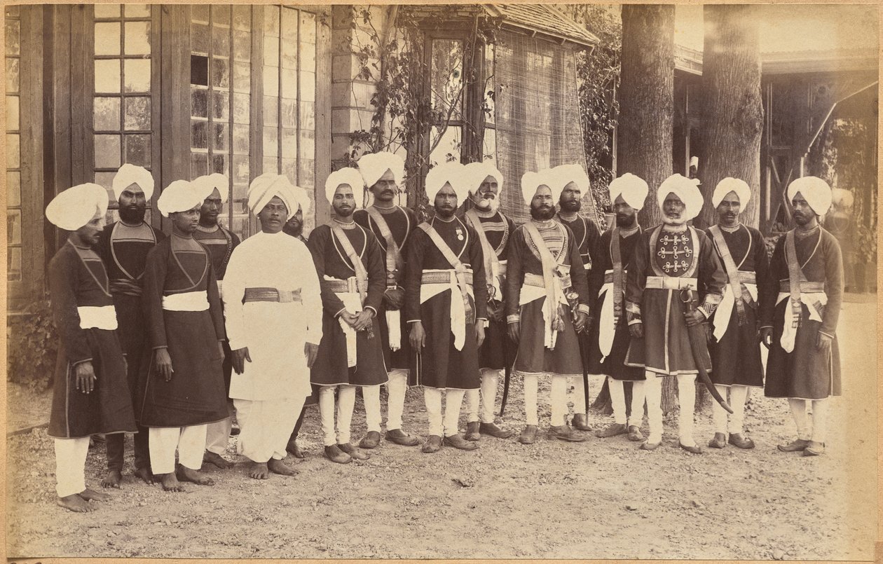 Serviteurs de Son Honneur, le gouverneur du Pendjab - Raja Deen Dayal