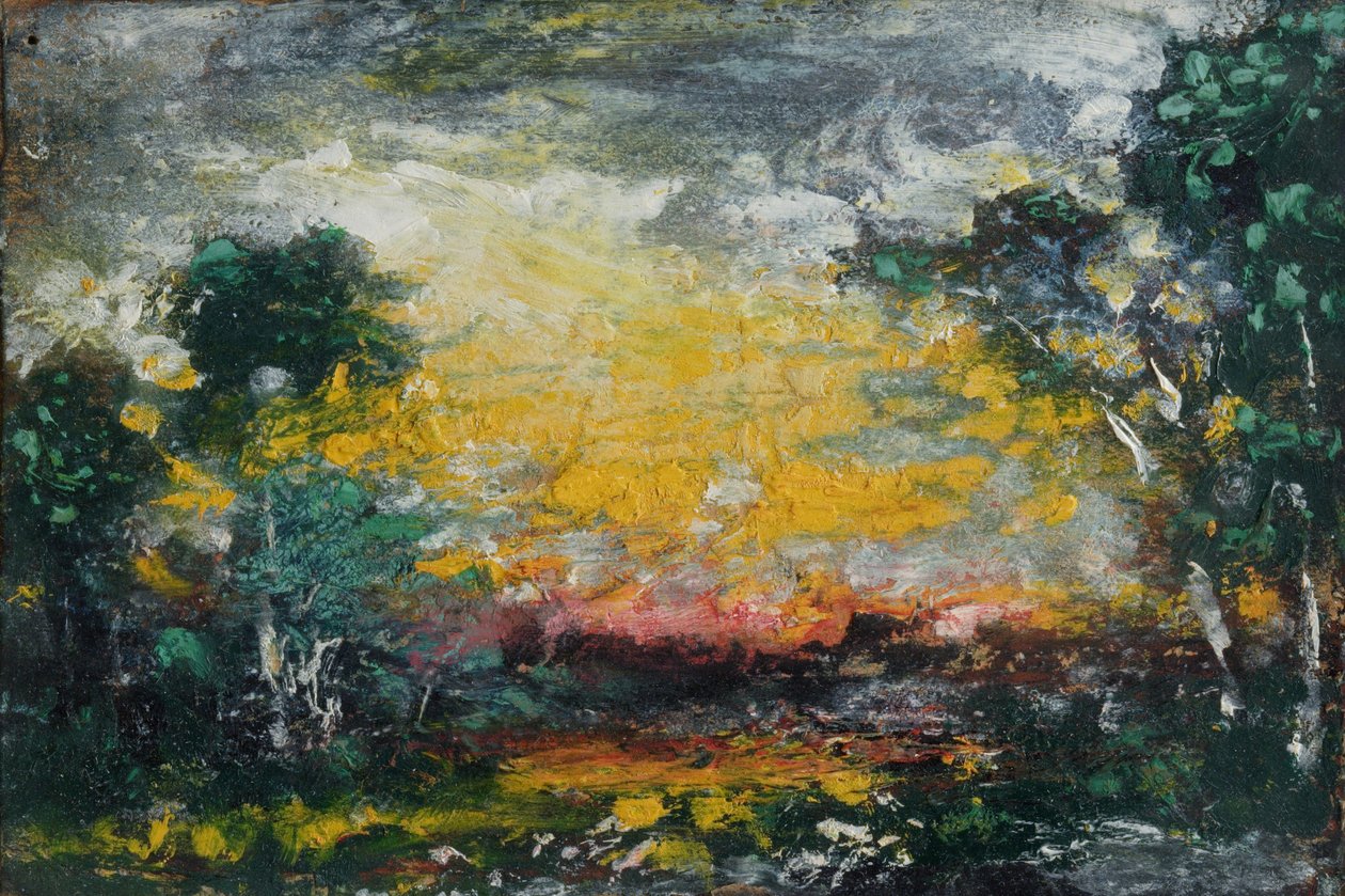 Coucher de soleil - Ralph Albert Blakelock