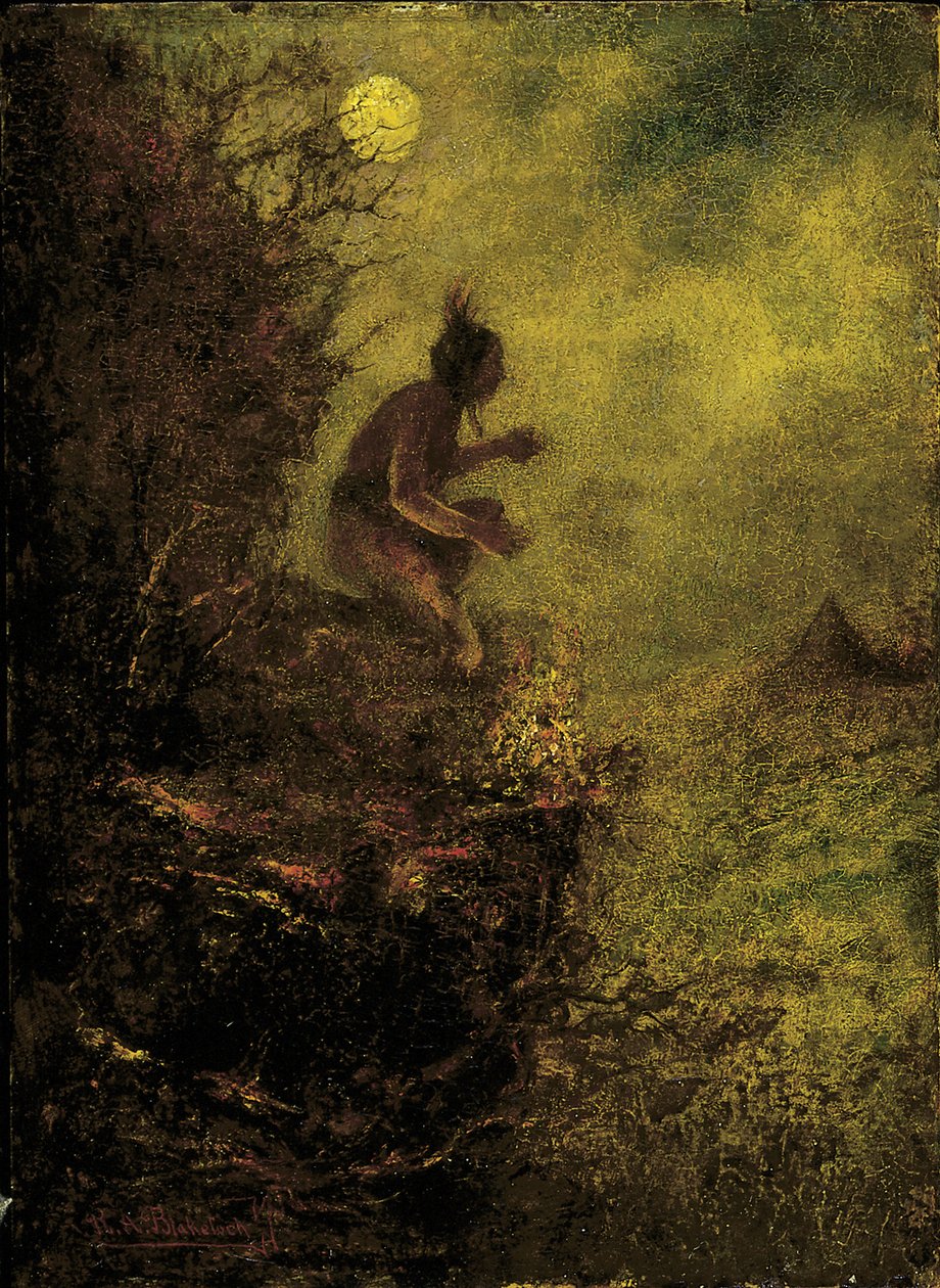 Le Feu de Signal, 1885-1890 - Ralph Albert Blakelock