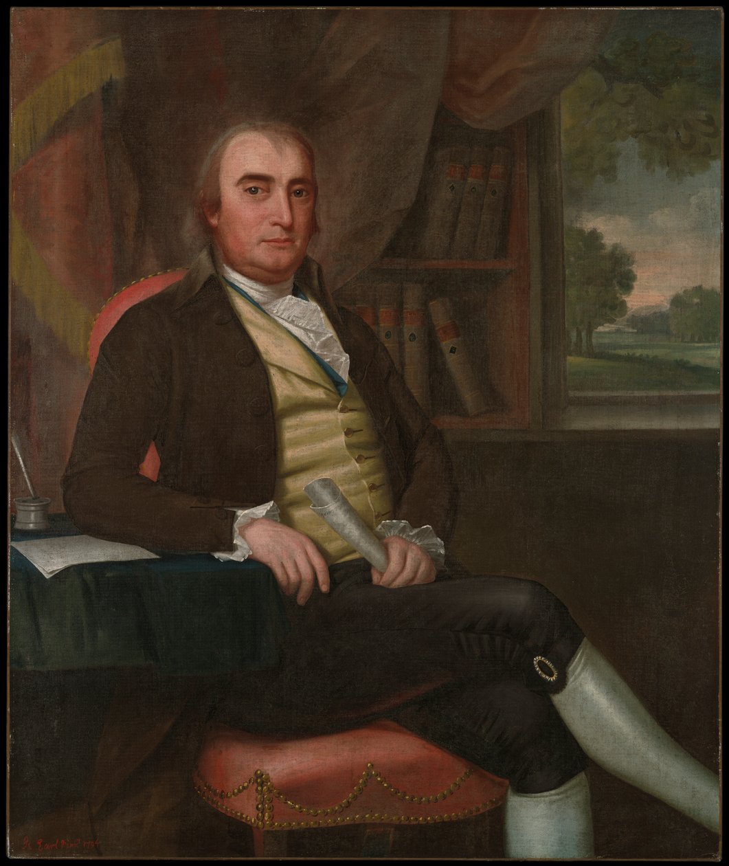 John Davenport (1752-1830), B.A. 1770, M.A. 1773 - Ralph Earl
