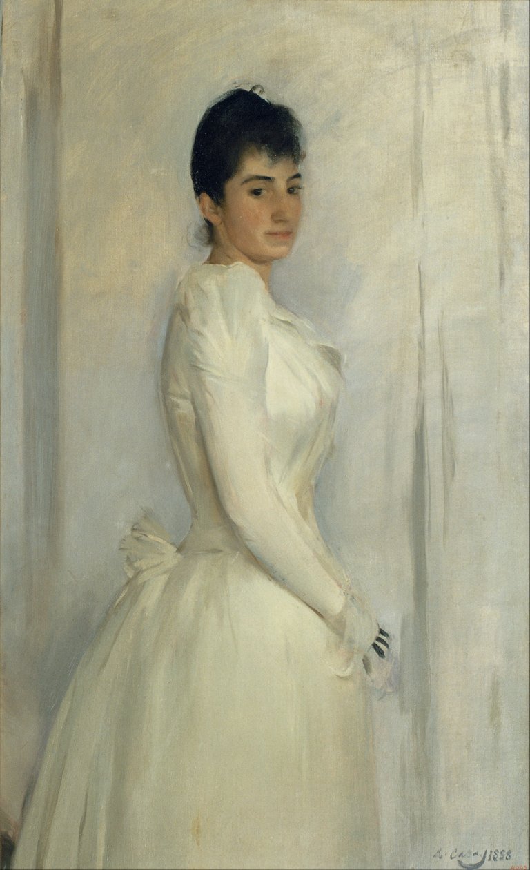 Portrait de Montserrat Carbó - Ramon Casas i Carbo