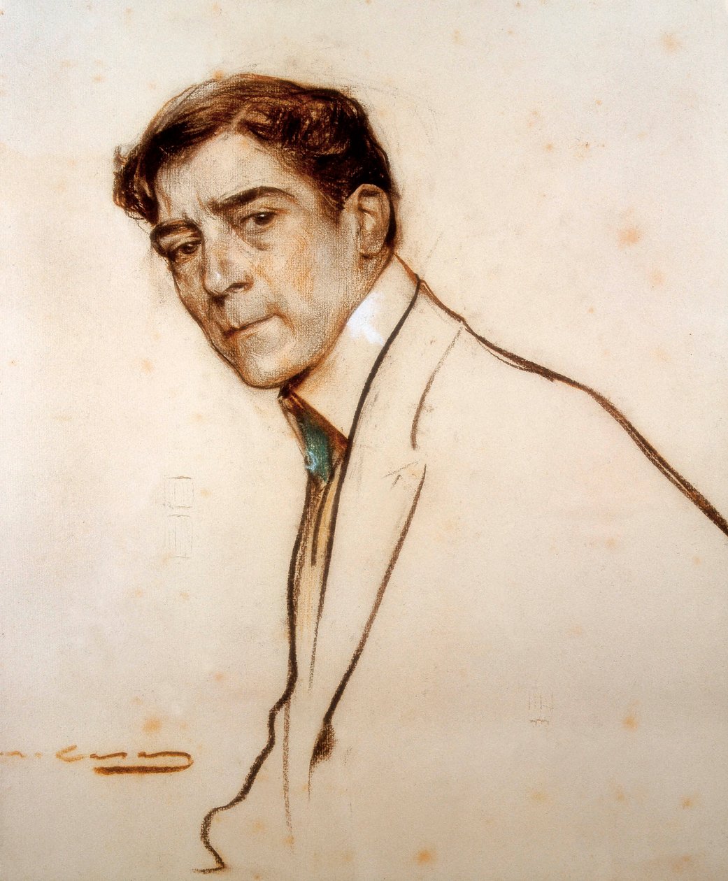 Portrait d'Alexandre de Riquer | Ramon Casas i Carbo