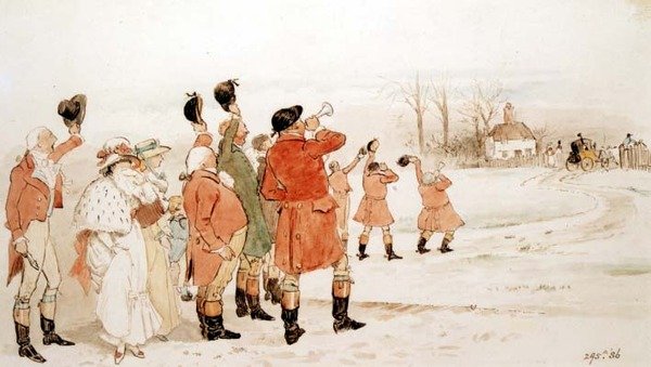 Dire au revoir à la mariée - Randolph Caldecott