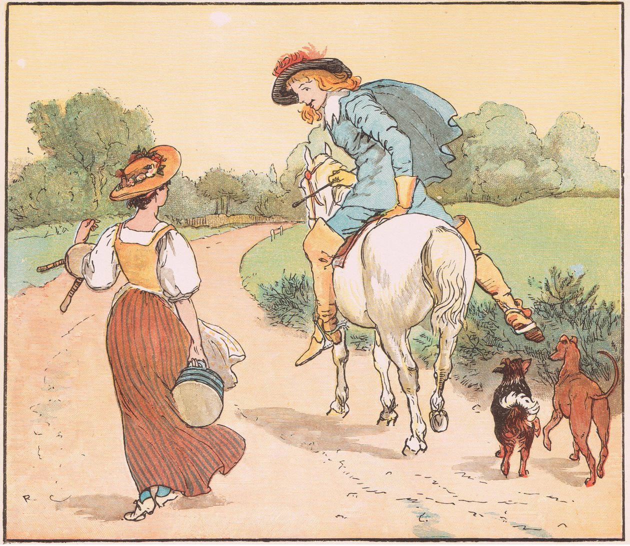 Puis-je aller avec toi, ma jolie demoiselle - Randolph Caldecott