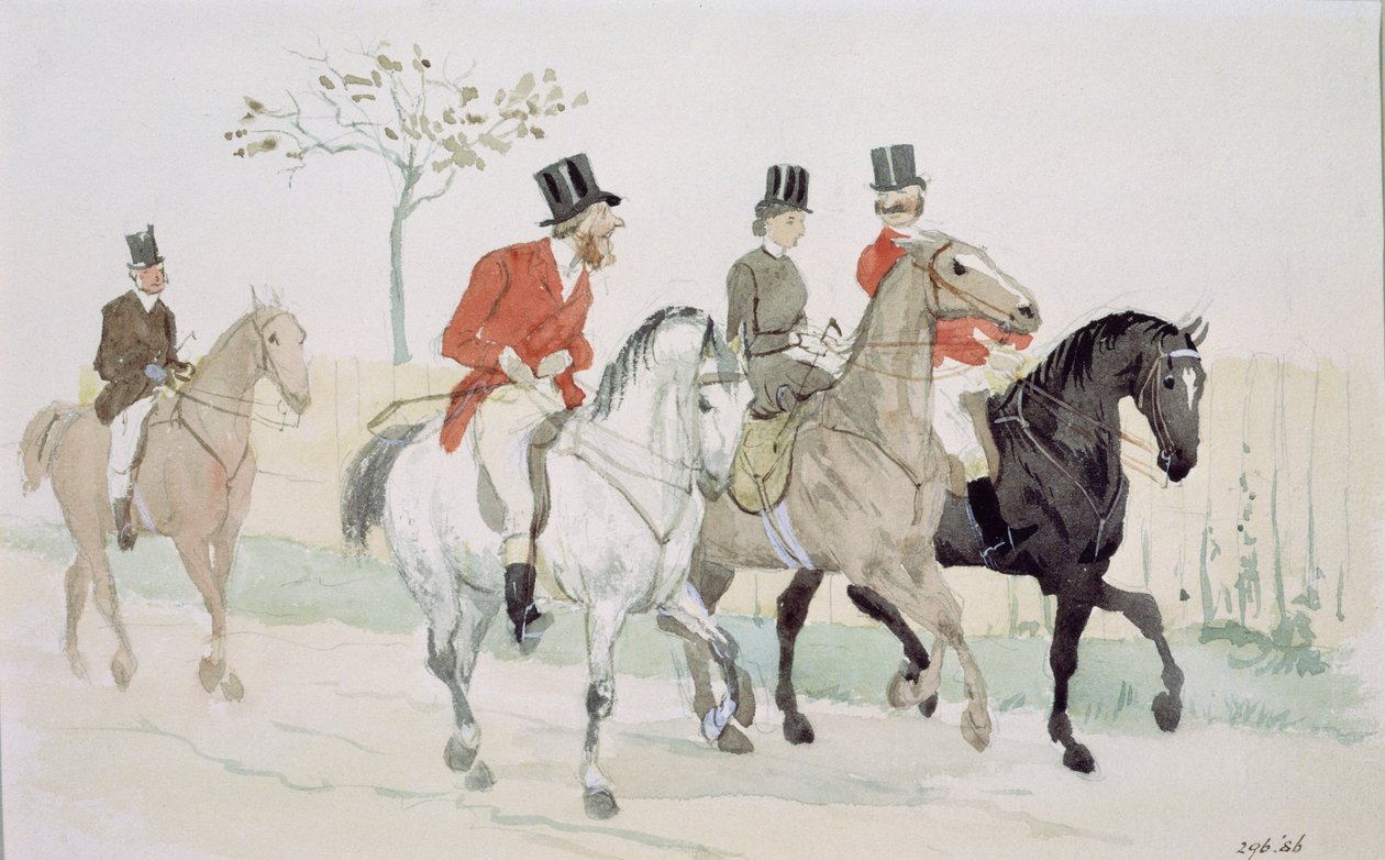 Les Rivaux - Randolph Caldecott