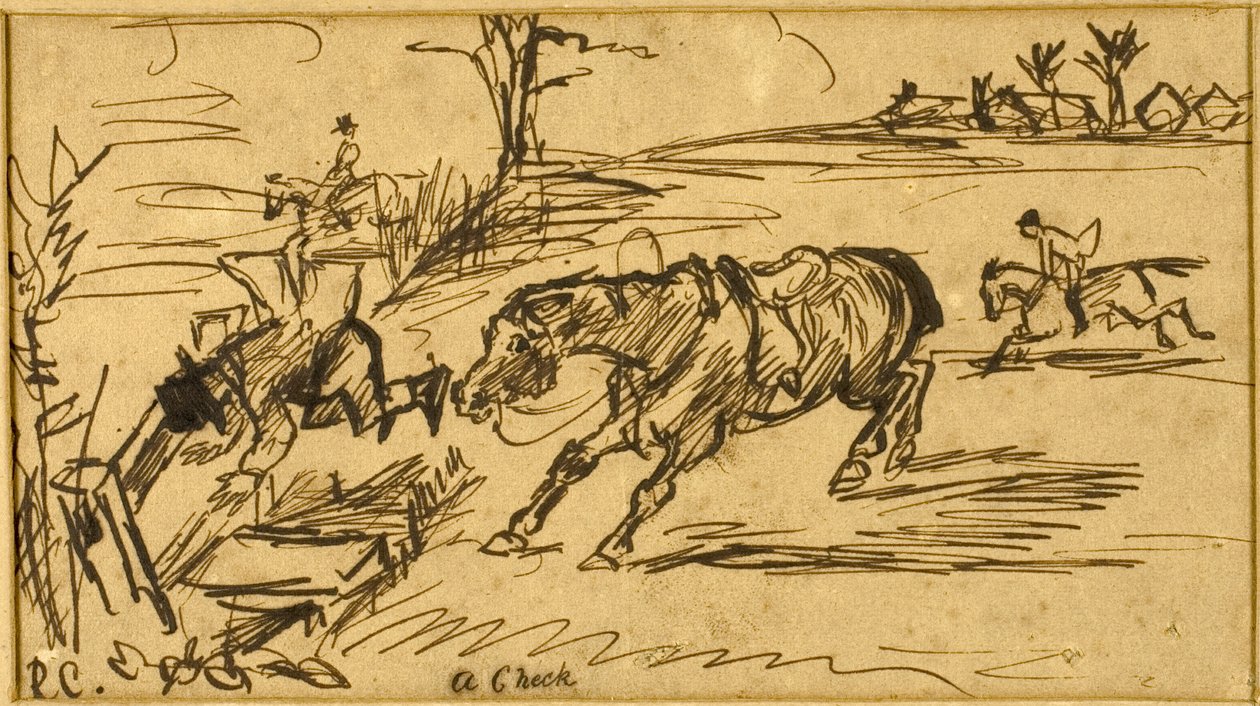 Un chèque - Randolph Caldecott