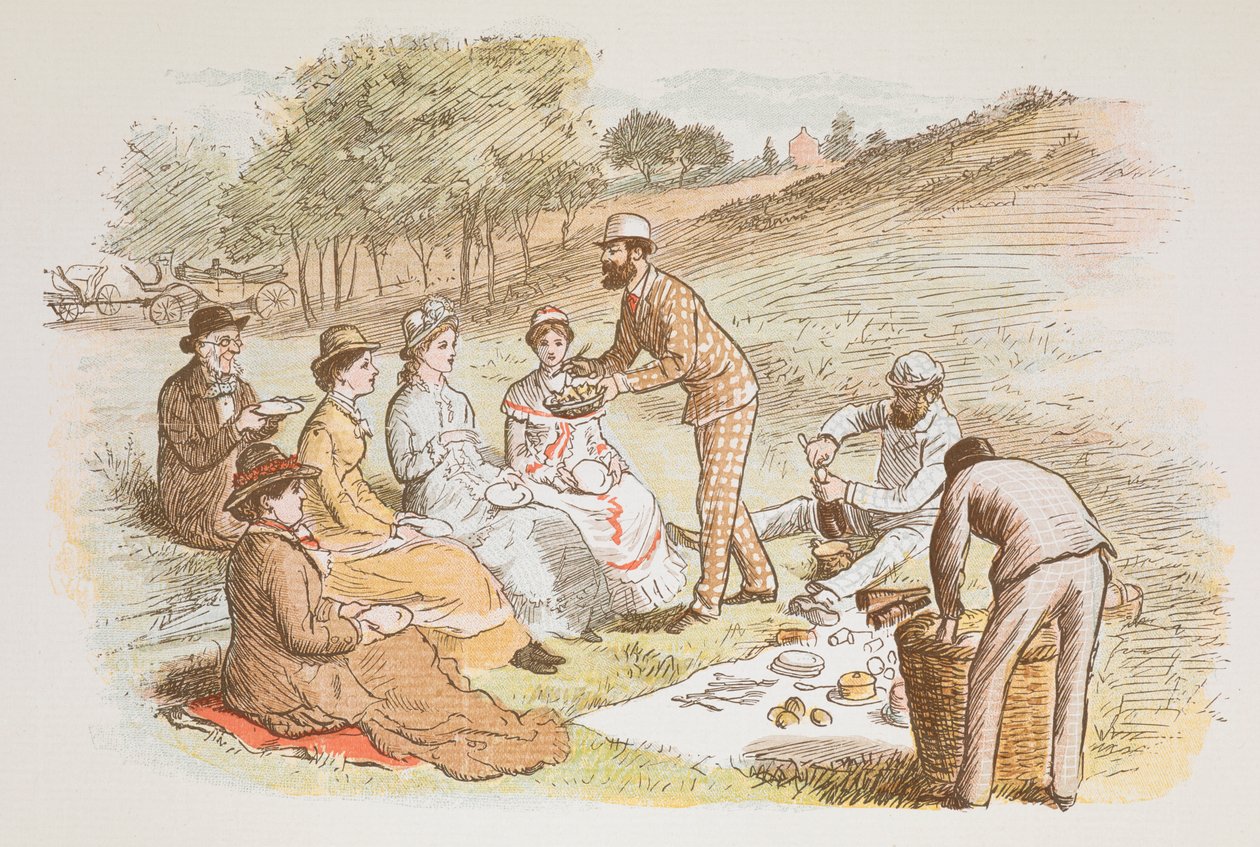 Un pique-nique - Randolph Caldecott