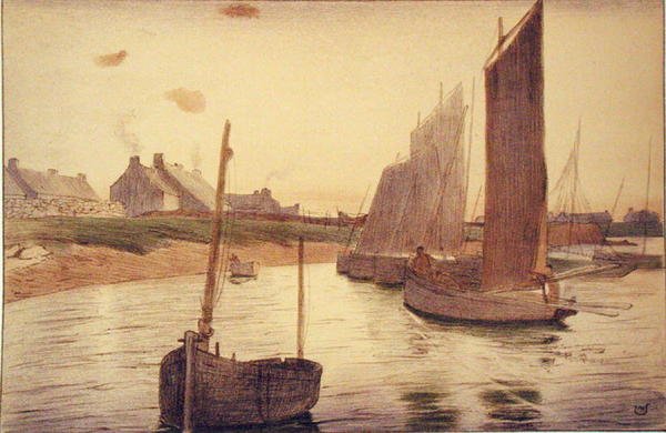 Mélancolie sur la mer, tiré de 