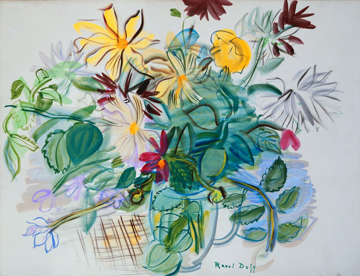 Bouquet de Fleurs - Raoul Dufy
