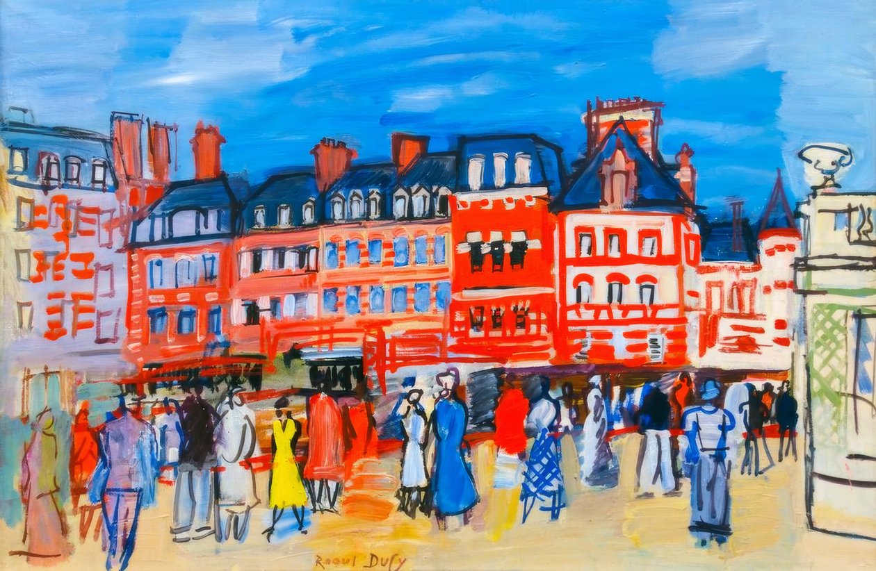 Houses in Trouville - Raoul Dufy