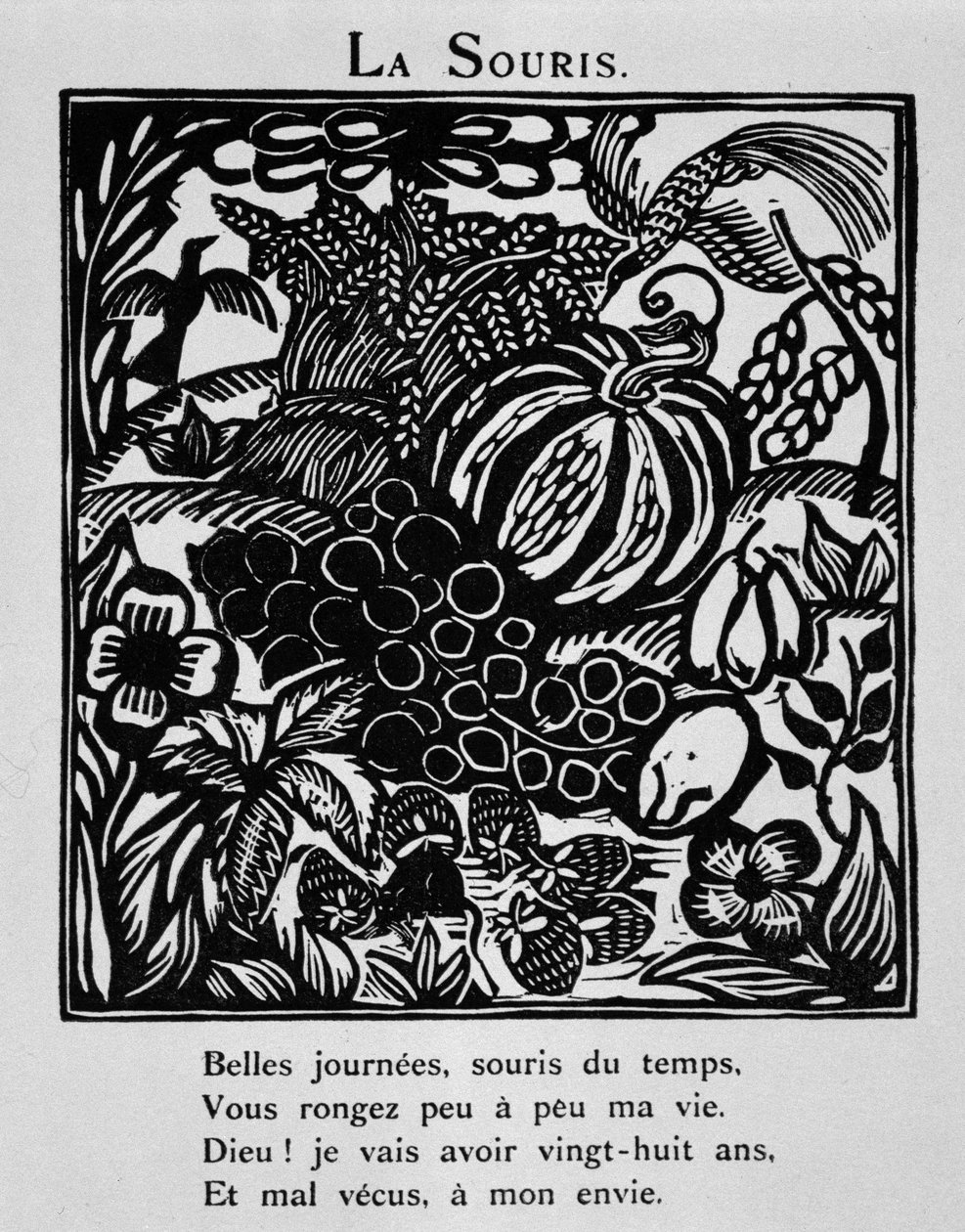 La souris - in “Le Bestiaire ou cortège d