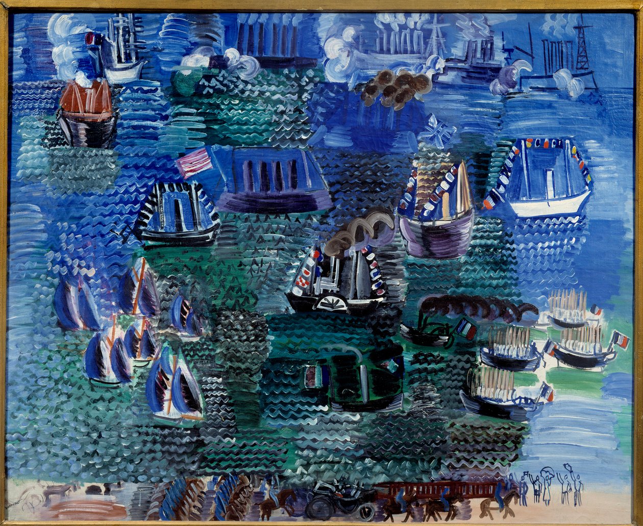 Fête maritime et visite officielle au Havre - Raoul Dufy