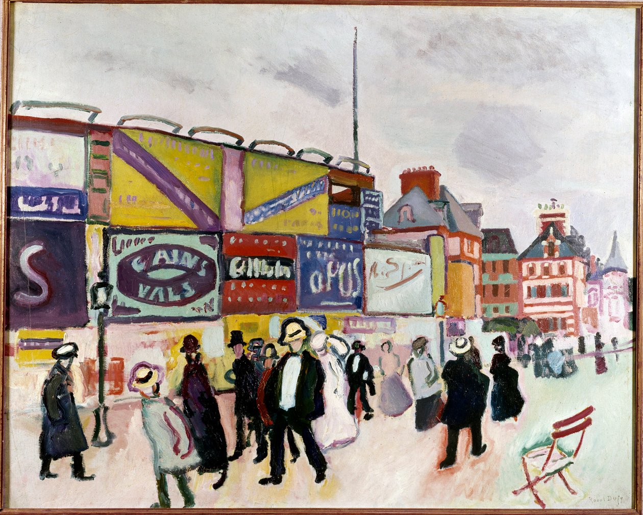 Affiches à Trouville - Raoul Dufy