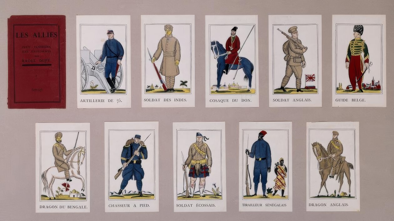 Caractéristiques du soldat - Raoul Dufy