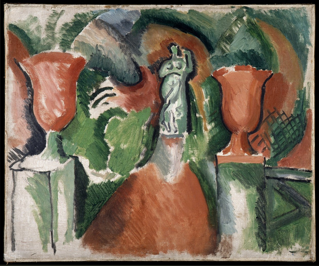 Statue aux deux vases rouges - Raoul Dufy