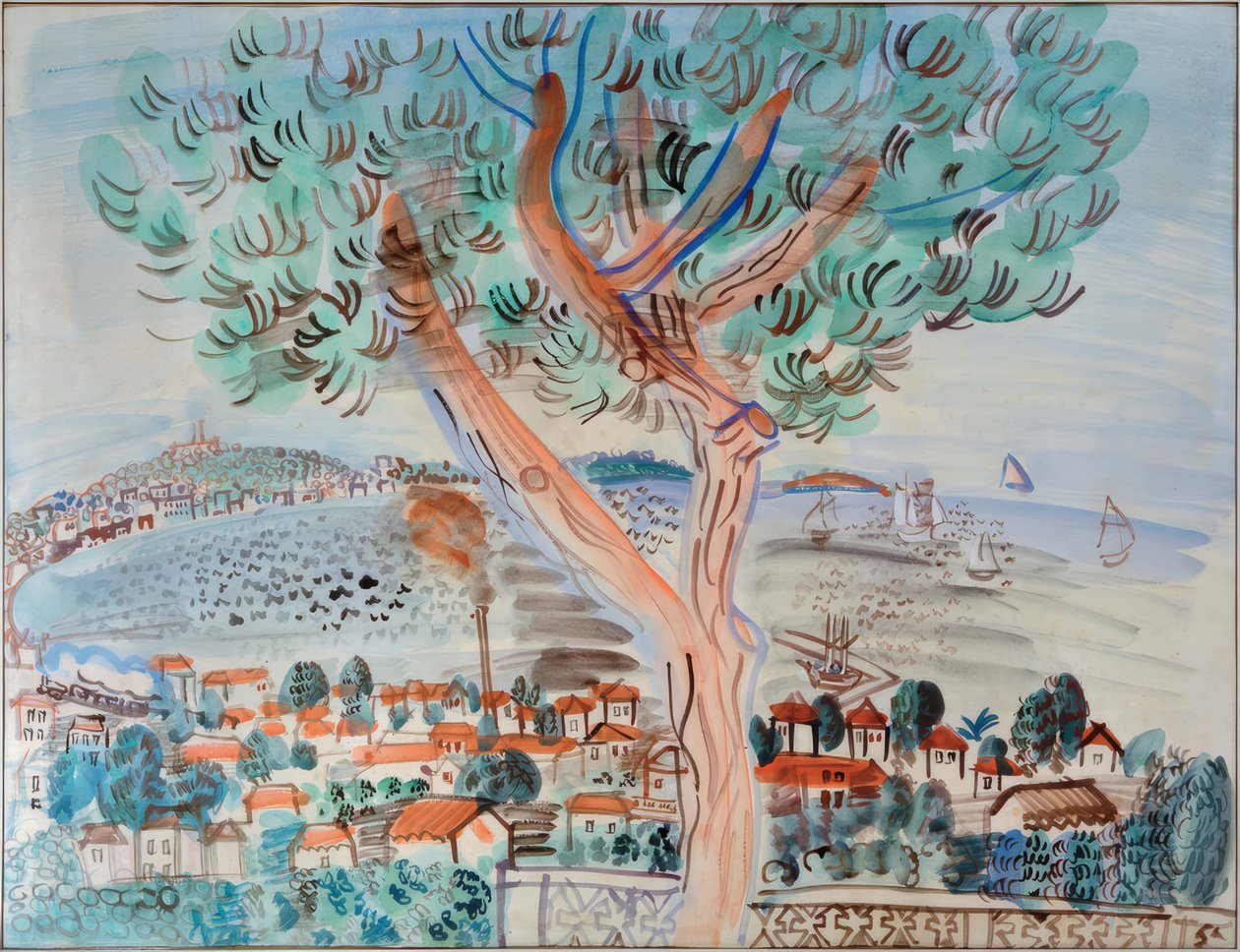 La baie de Saint-Juan - Raoul Dufy