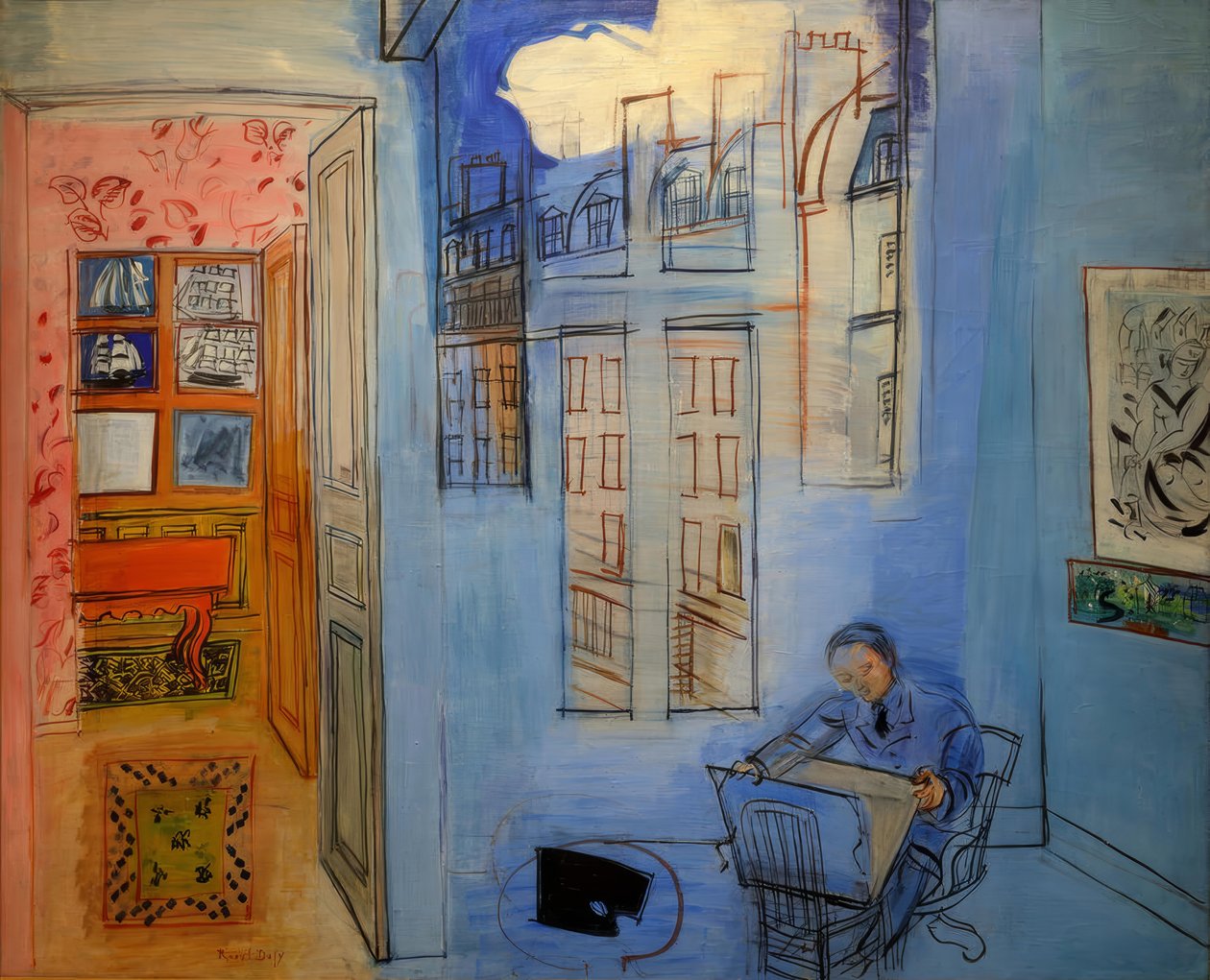 Le studio - Raoul Dufy
