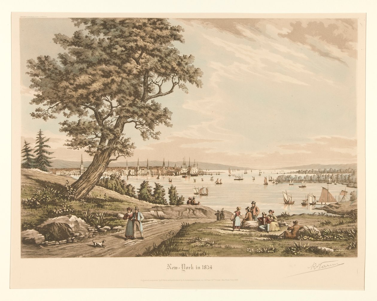 New York en 1834 - Raoul Varin