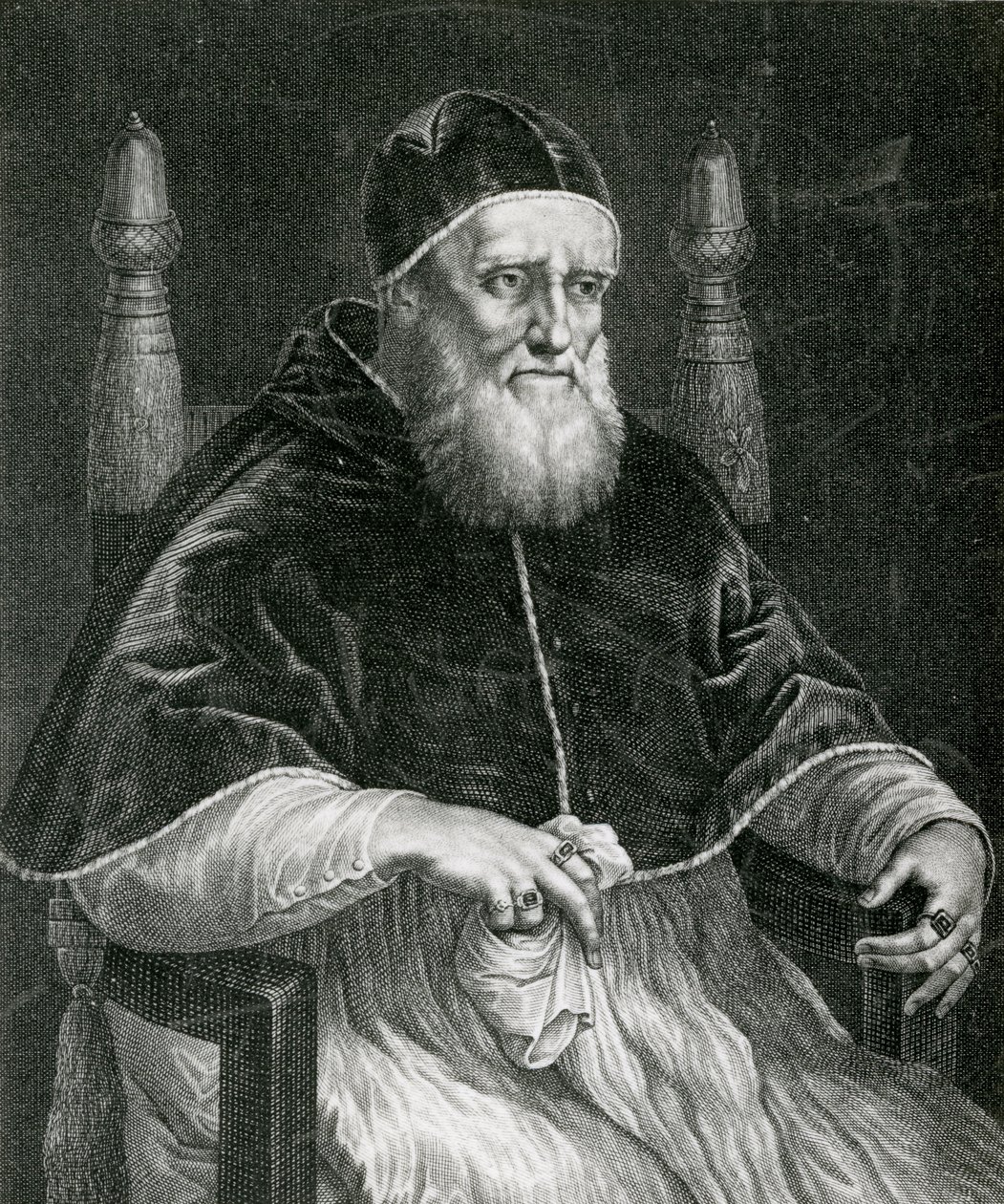 Pape Jules II (1443-1513) - Raffaello Sanzio Raphael