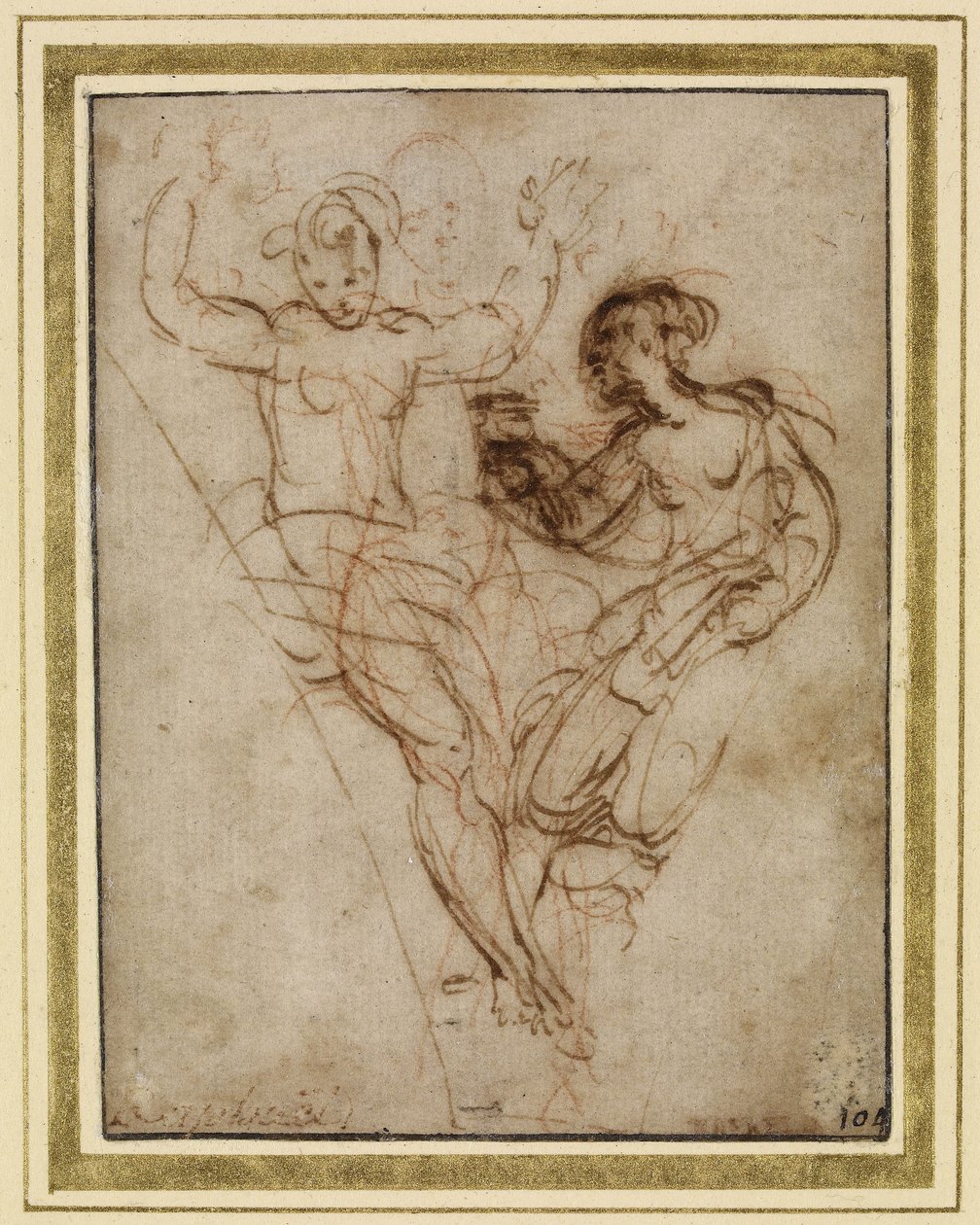 Psyché présentant à Vénus le vase de Proserpine - Raffaello Sanzio Raphael