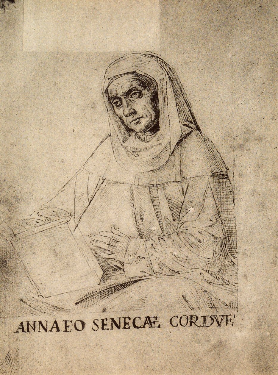 Portrait de Sénèque - Raffaello Sanzio Raphael
