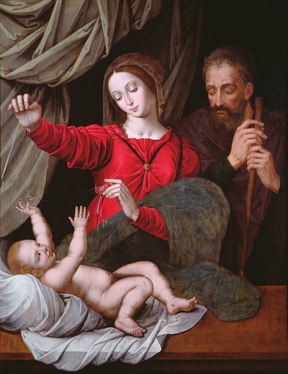 La Madone de Lorette (copie - original au Musée Condé, Chantilly) - after Raphael
