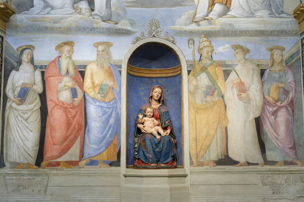 Trinité, bénédictins et saints camaldules - Raphael (1483 1520)