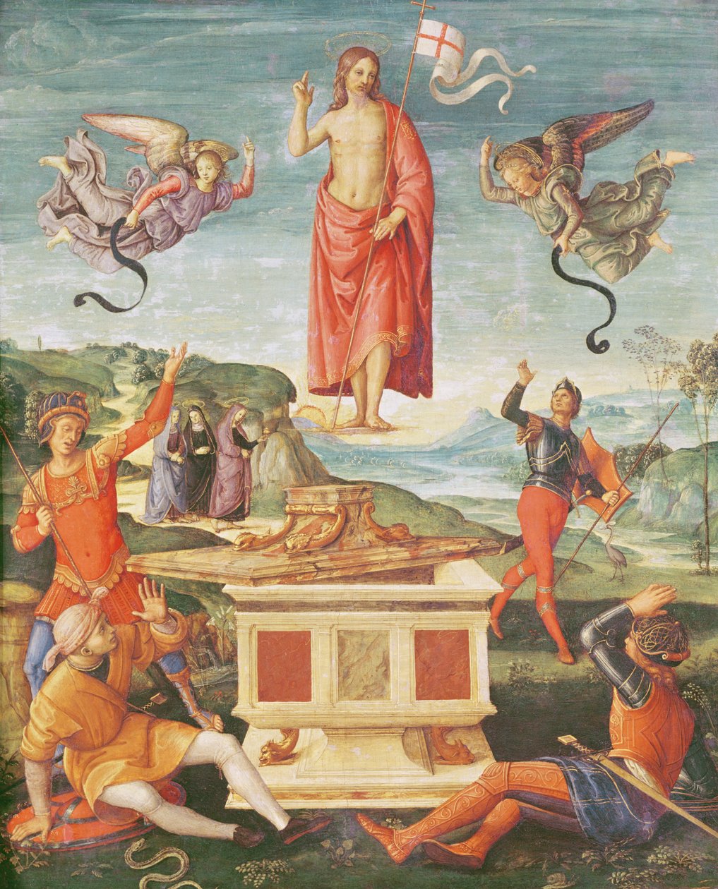 La Résurrection du Christ, c.1502 - Raphael