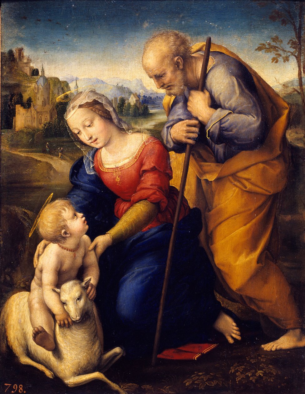 La Sainte Famille avec l