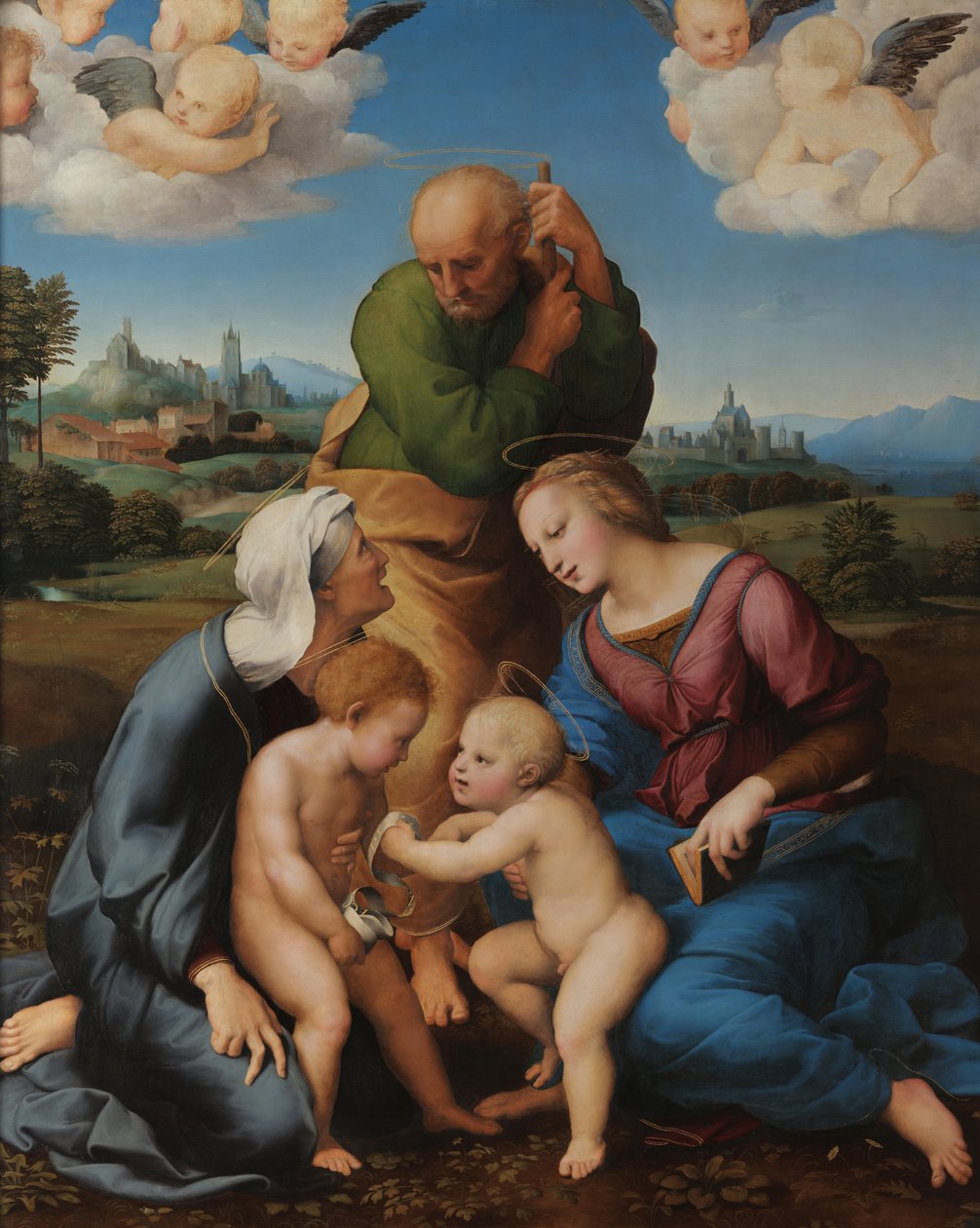 La Sainte Famille de Canigiani - Raphael