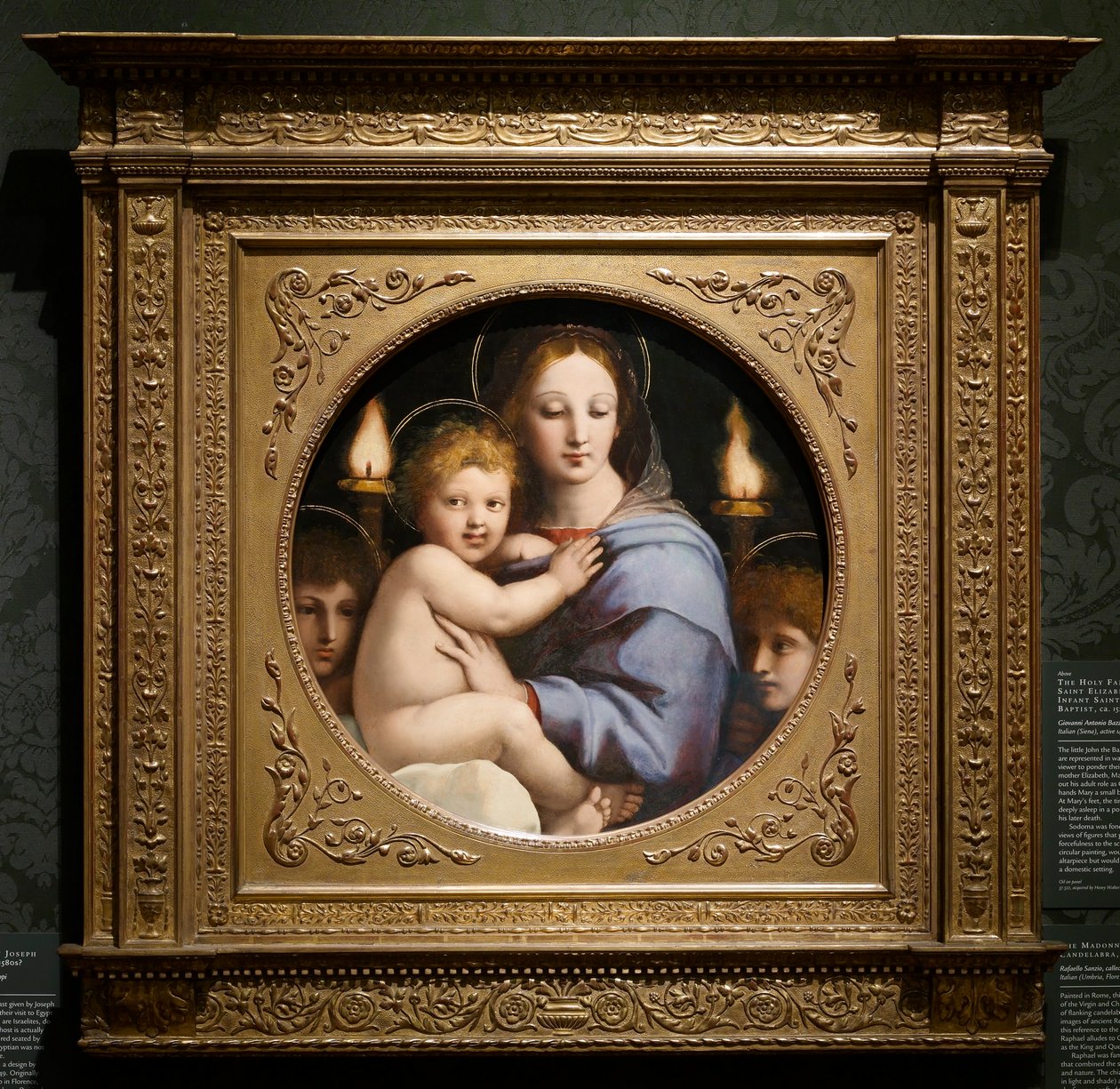 La Madone aux candélabres - Raphael