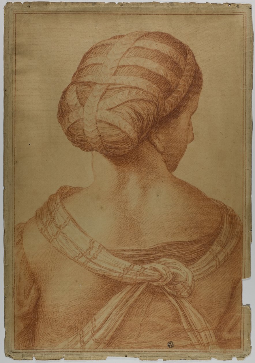 Muse vue de dos - Raphael