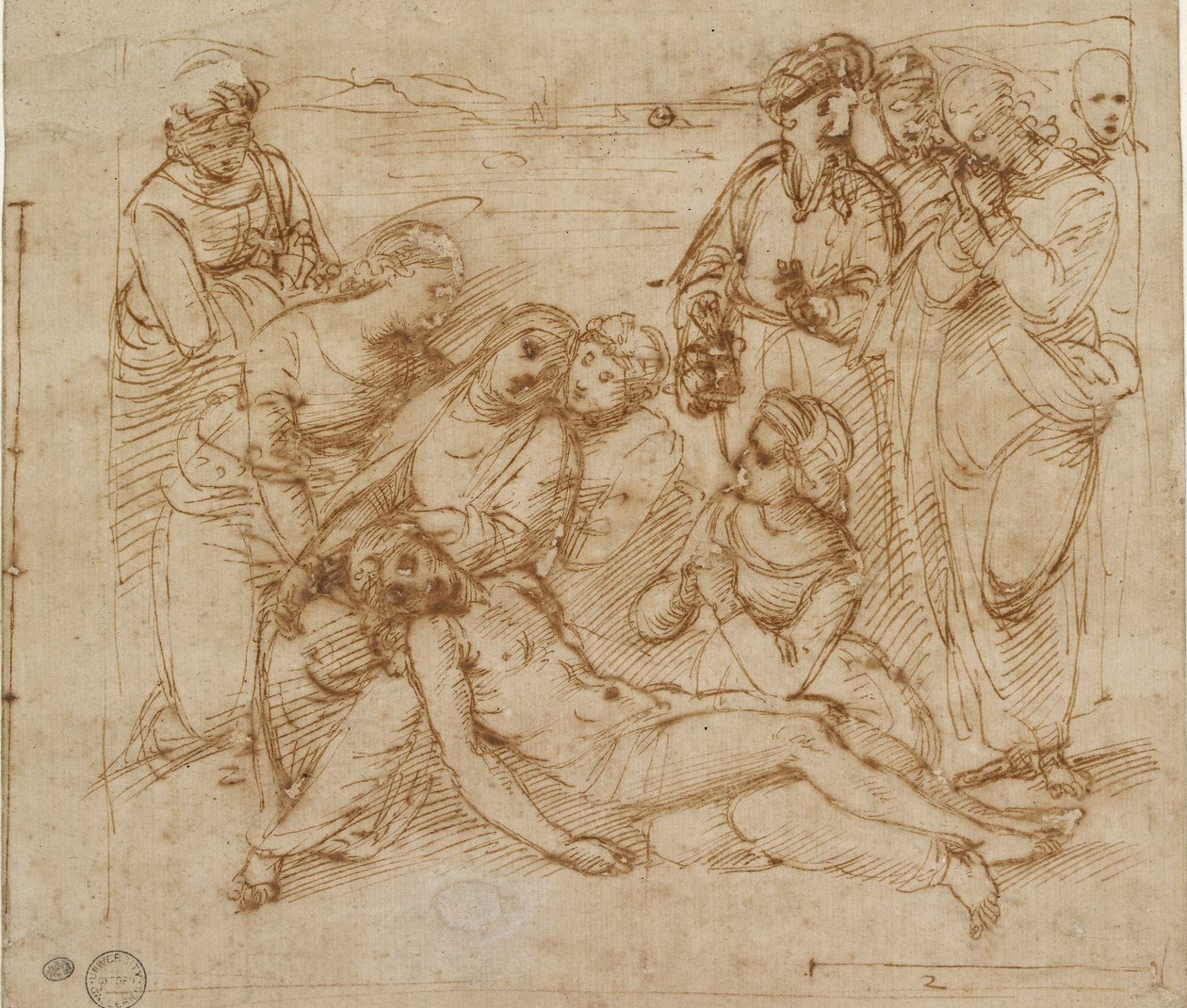 La lamentation étude pour l