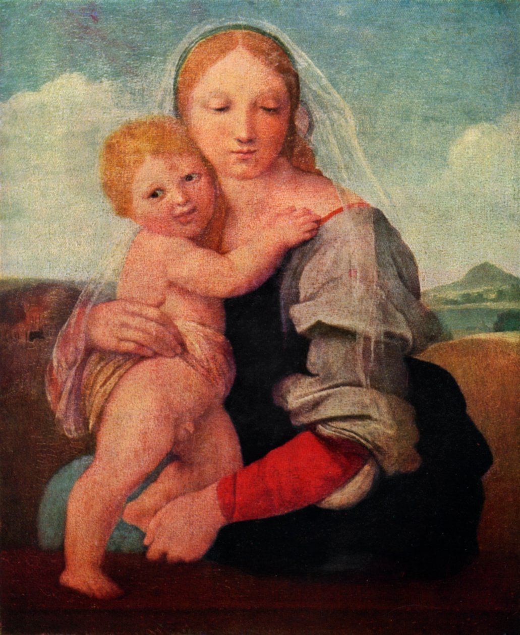 La Madone Mackintosh, vers 1510-1512, 1929 - Raffaello Sanzio Raphael