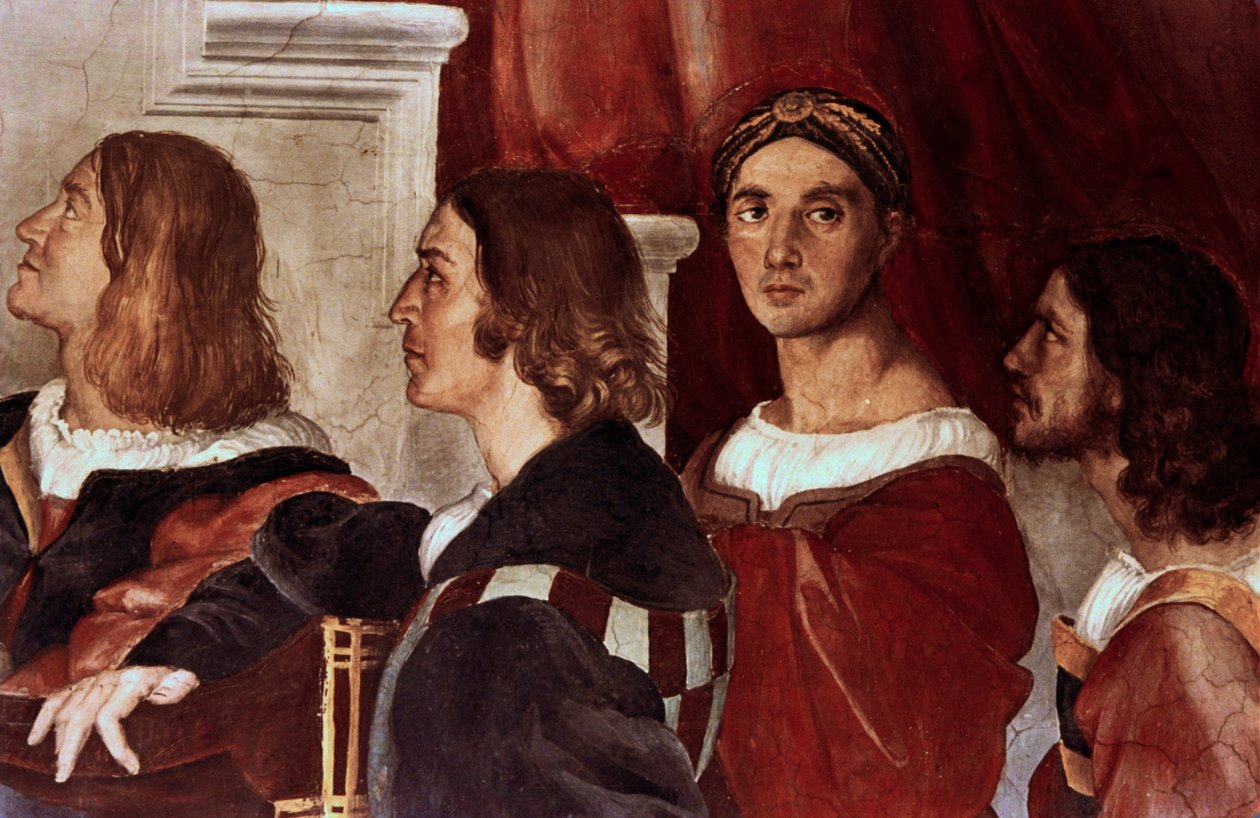 La Messe à Bolsena (détail), 1512 - Raffaello Sanzio Raphael