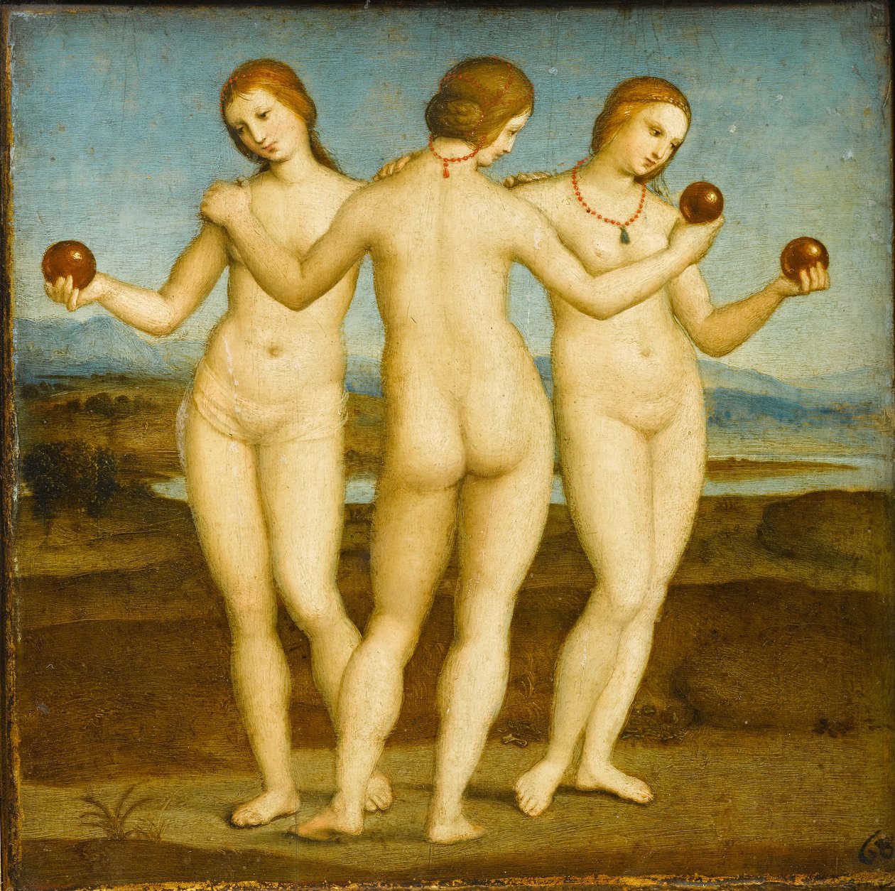Les Trois Grâces - Raphael