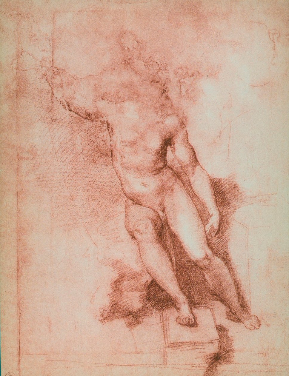Étude pour un Saint Jean-Baptiste - Raffaello Sanzio Raphael