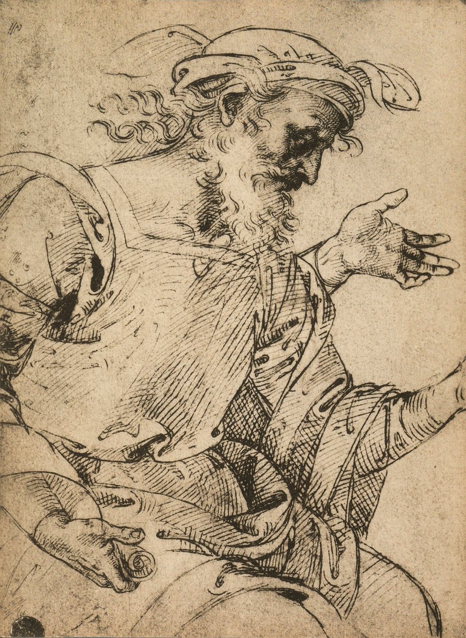 Le prophète Ézéchiel - Raffaello Sanzio Raphael