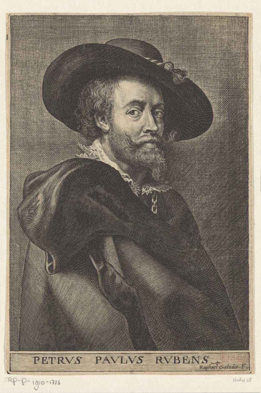 Portrait de Pierre Paul Rubens - Raphael Custos
