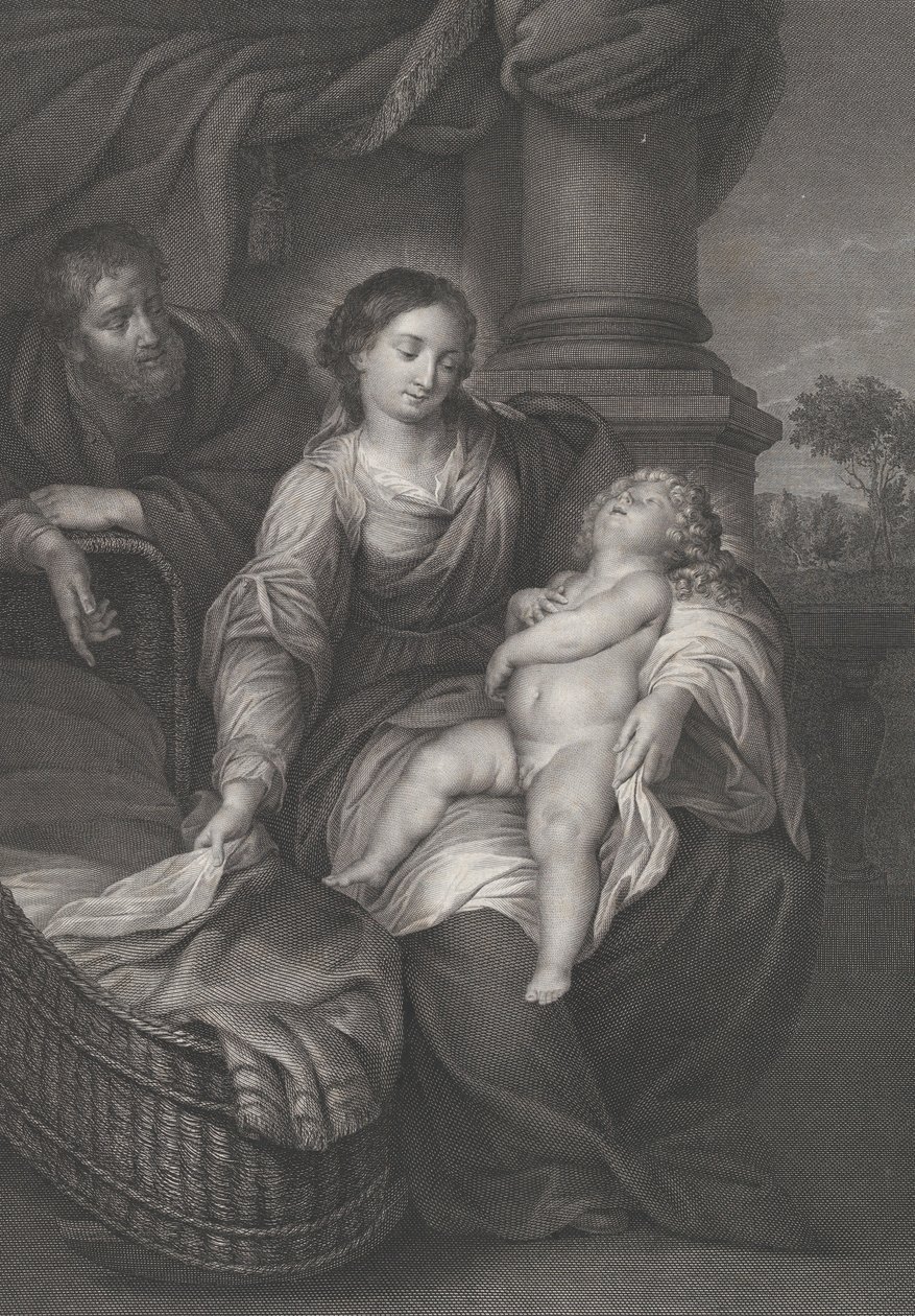 La Sainte Famille, avec l